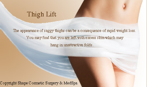 Thigh Lift LIposuction Plastic Surgery Spokane and Tri Cities, WA